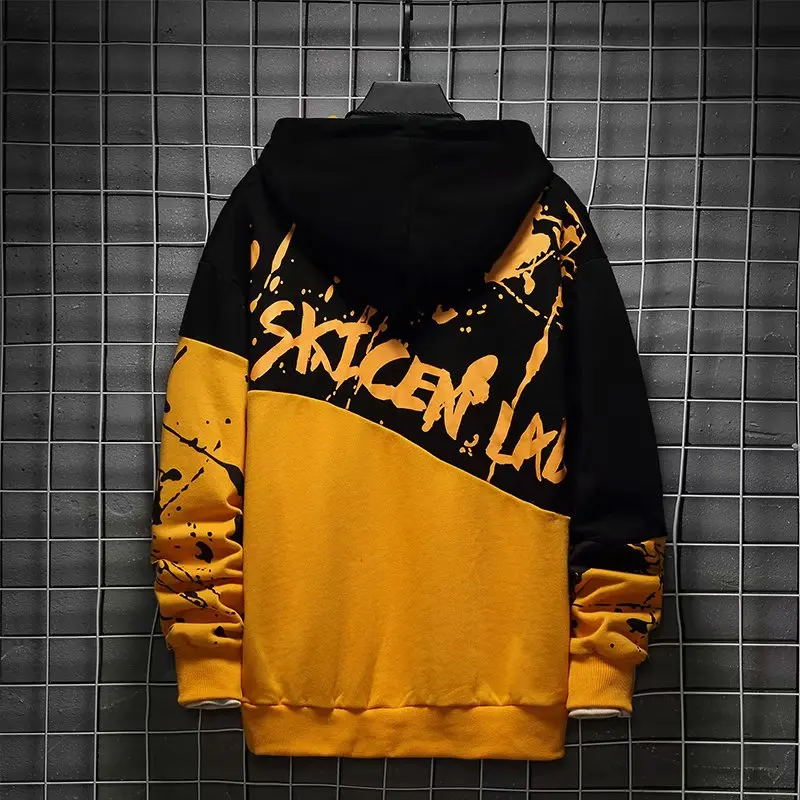 2020 New Casual Men Clothing Fashion Hip Hop Hoodies Men Streetwear Harajuku Men Sweatshirt Japan Style Long sleeve Mens Hoodies - Image 2