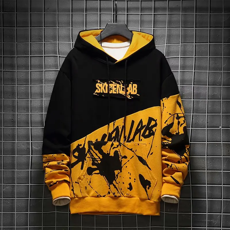 2020 New Casual Men Clothing Fashion Hip Hop Hoodies Men Streetwear Harajuku Men Sweatshirt Japan Style Long sleeve Mens Hoodies - Image 5