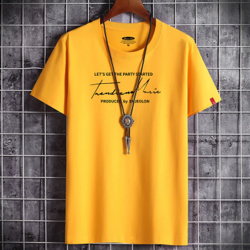 2020 Newest T Shirt Fitness White O Neck Man T-shirt For Male Tshirts S-5XL Men Clothing T-shirts Mens - Image 5