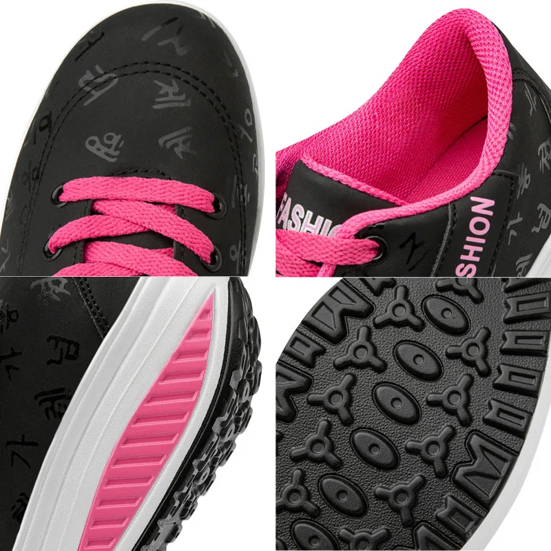 2020 Spring New Women Platform Rocking Shoes Casual Fashionable Womens Chunky Designer Sneakers Zapatillas Con Plataforma Mujer - Image 8