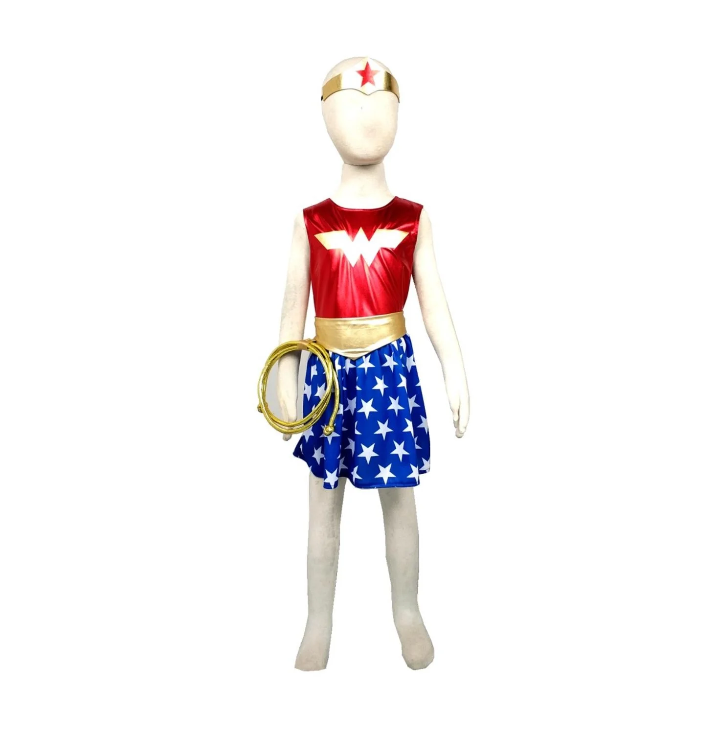 2020  SuperHero Girls TuTu Dress Hot Halloween Costume (3-9Years) Diana Party Dress - Image 5