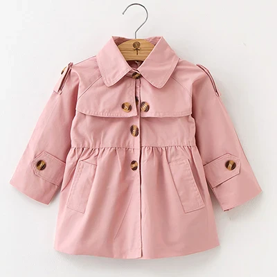 2021 Spring Autumn Girls Windbreaker Coat Jackets Baby Kids Flower Embroidery Hooded Outwear For Baby Kids Coats Jacket Clothing - Image 5
