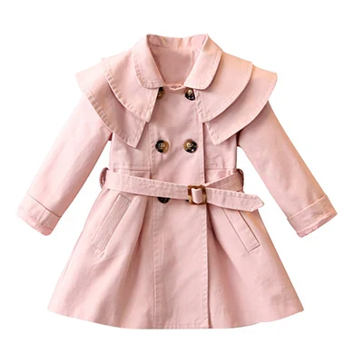 2021 Spring Autumn Girls Windbreaker Coat Jackets Baby Kids Flower Embroidery Hooded Outwear For Baby Kids Coats Jacket Clothing - Image 7