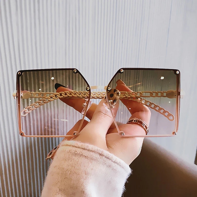 2021 Sexy Sunglasses Fashion Square Sun Glasses Women Brand Designer - Image 11