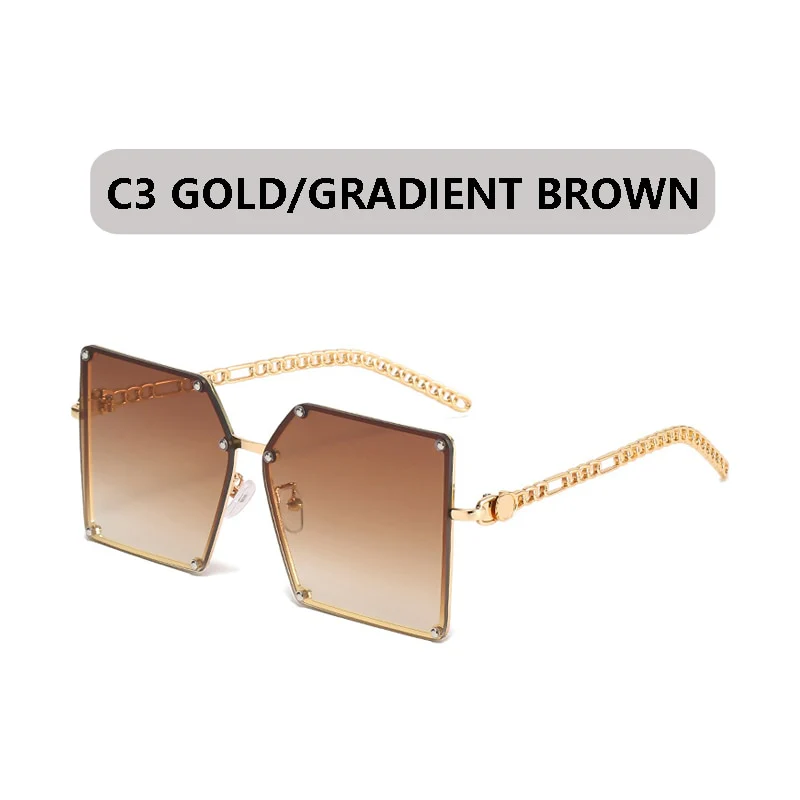 2021 Sexy Sunglasses Fashion Square Sun Glasses Women Brand Designer - Image 5