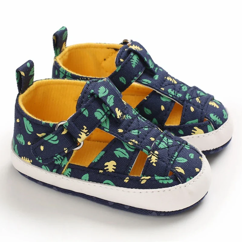 2022 Baby Boys Sandals Toddler Summer Kids Canvas Beach Holiday Shoes Newborn Baby Shoes For Boys 0-18M - Image 13