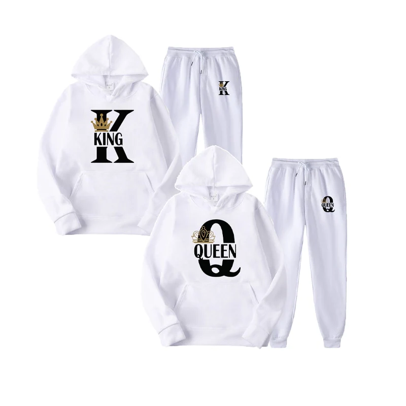 2022 Fashion Couple Sportwear Set KING or QUEEN - Image 11