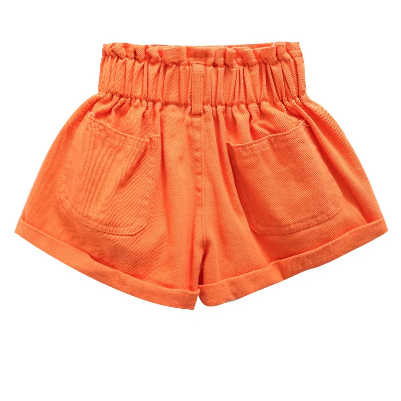 2022 Girl Summer  Kids Children Fashion Hot Jeans Denim Shorts Three Colors - Image 5