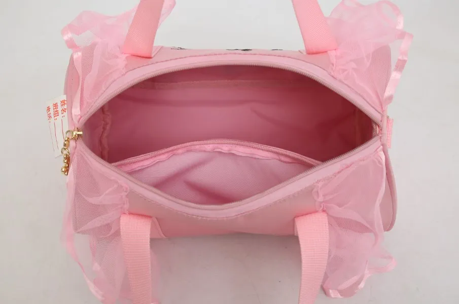 2022 New Ballet Dance Bags Pink  Girls Sports Dance Kids Backpack Baby Barrels Package Bag Costume Clothes Shoes Dress Handbag - Image 4