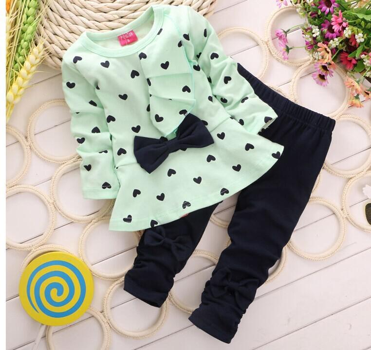 2022 Spring New Children's Clothing Fashion Baby Girl Out 2pcs Suit Coat - Image 2