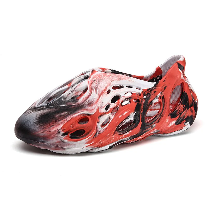 2022 Summer Men Sandals Soft Mesh Couple Beach Slippers - Image 8