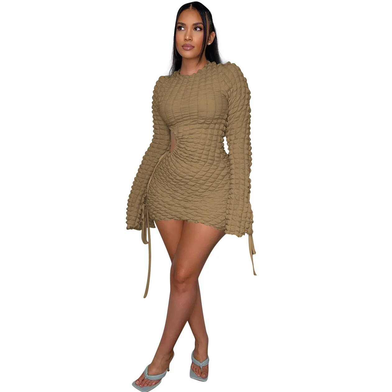 2023 Sexy Africa Clothing African Dresses For Women Dashiki New Style Spring Autumn Dress - Image 2