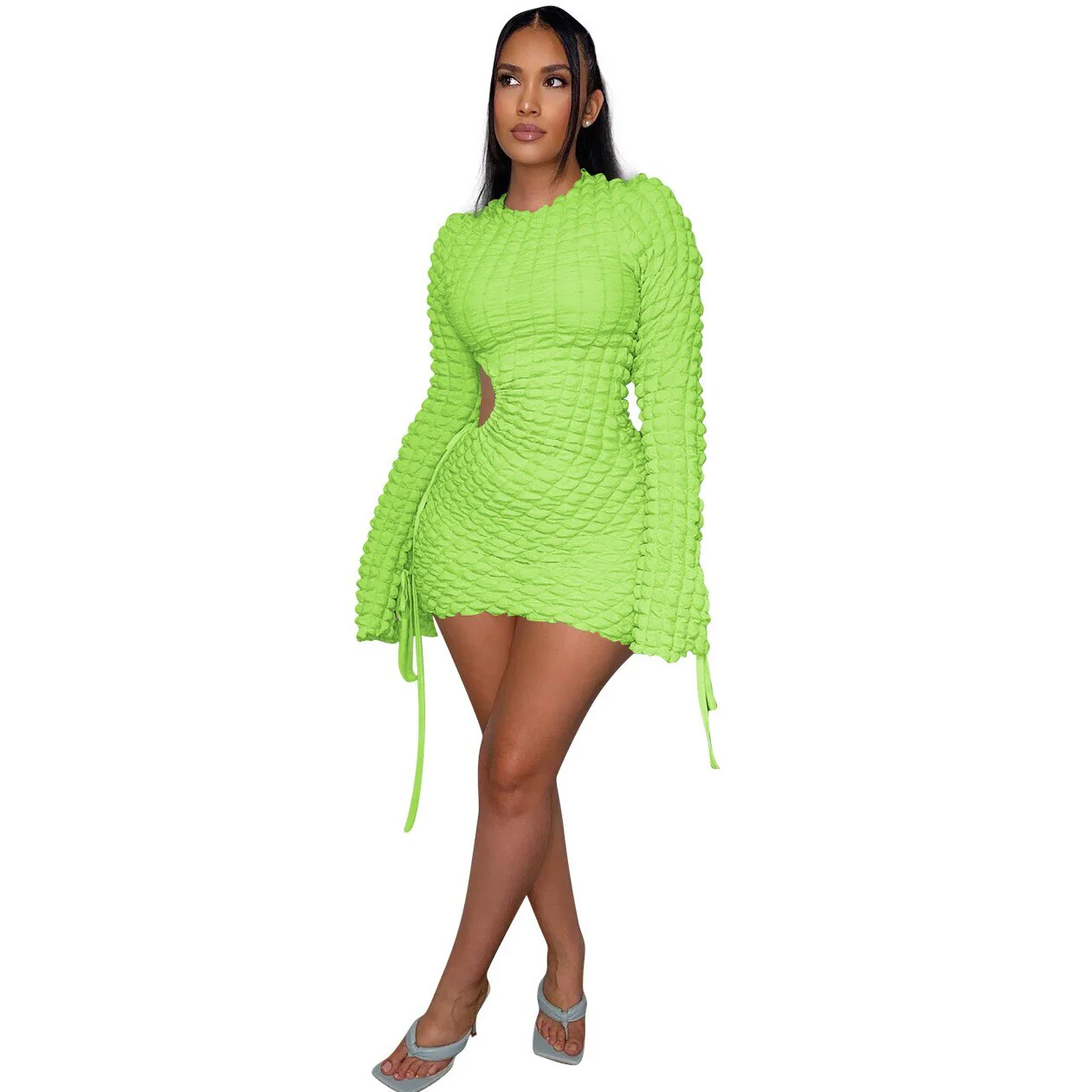 2023 Sexy Africa Clothing African Dresses For Women Dashiki New Style Spring Autumn Dress - Image 5