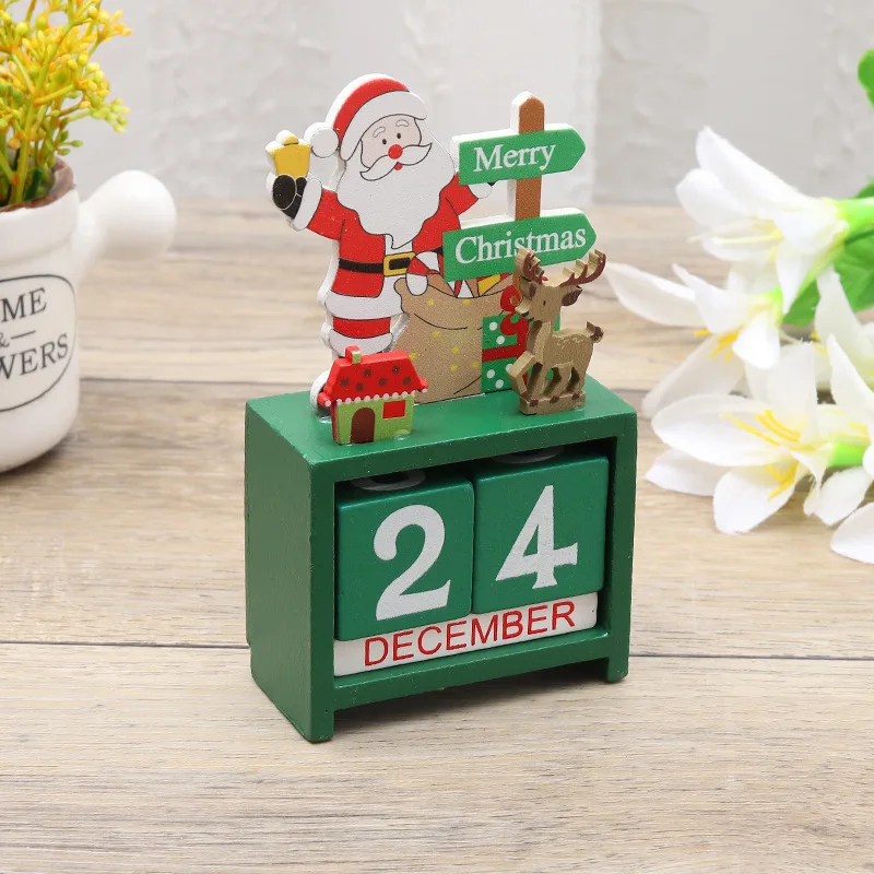 2023 Christmas Tree Children's Handmade DIY Stereo Wooden Christmas Tree Scene Layout Christmas Decorations Ornaments Hot - Image 14