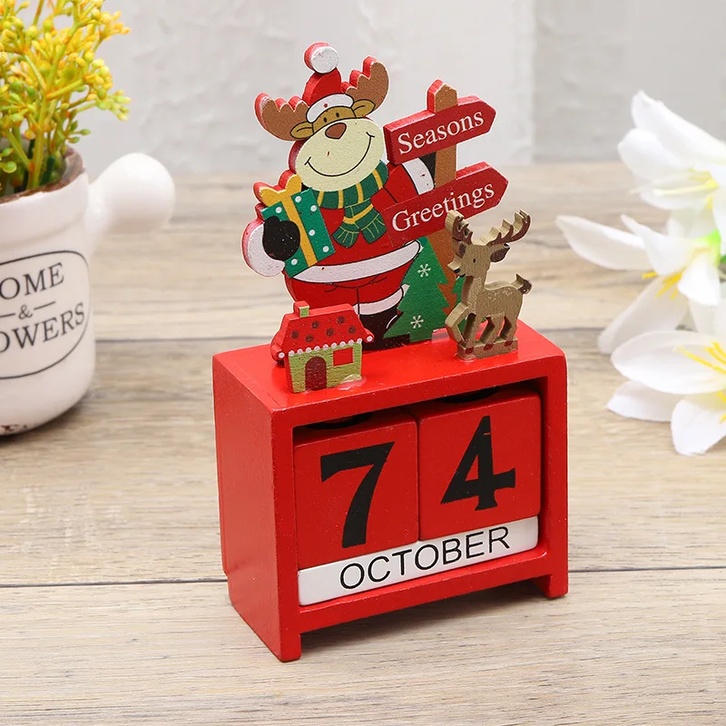 2023 Christmas Tree Children's Handmade DIY Stereo Wooden Christmas Tree Scene Layout Christmas Decorations Ornaments Hot - Image 9