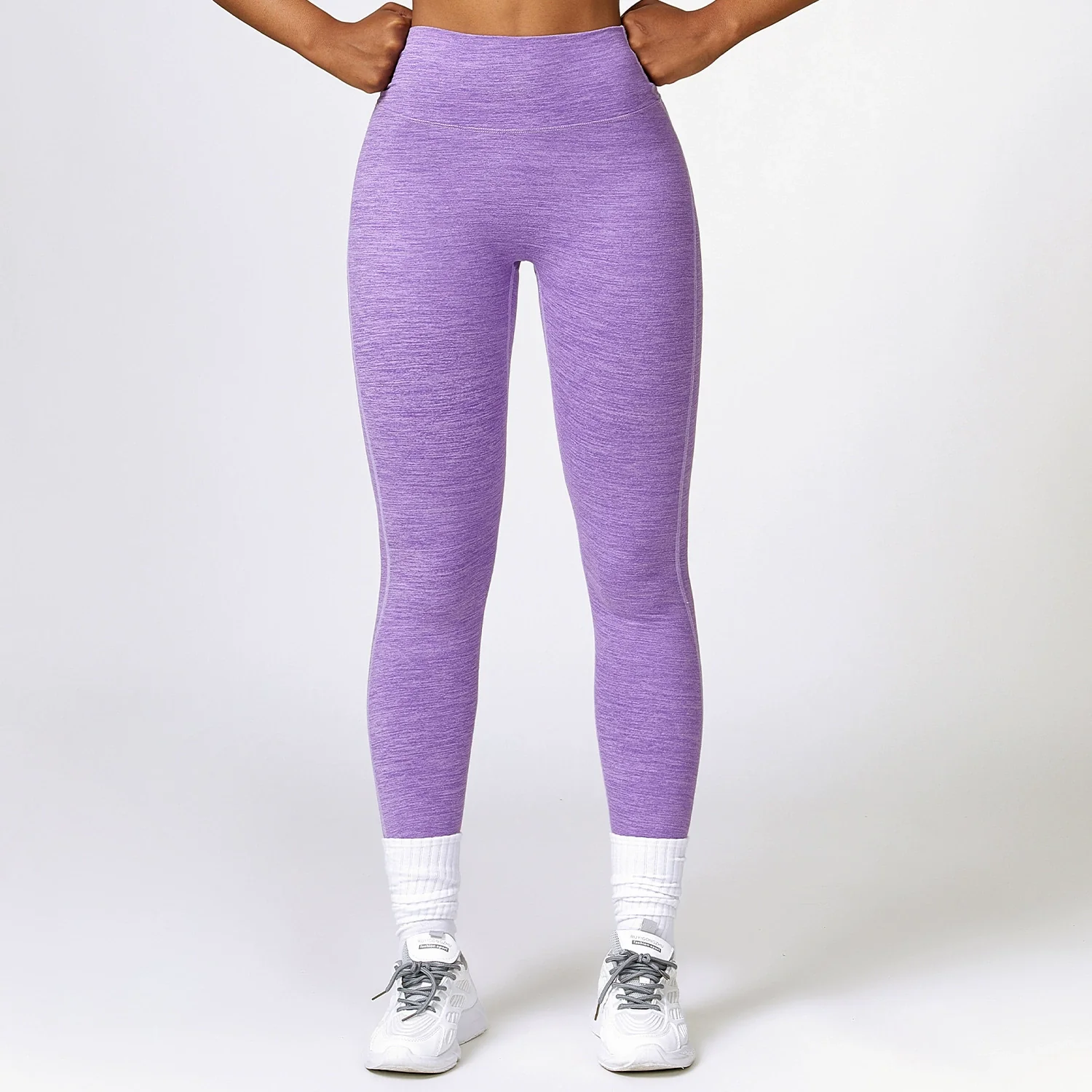 2023 European and American Sanding High Waist Yoga Pants Cationic Cargo Pocket Buttock Lifting Tight Sports Fitness Pants Trousers Women - Image 8