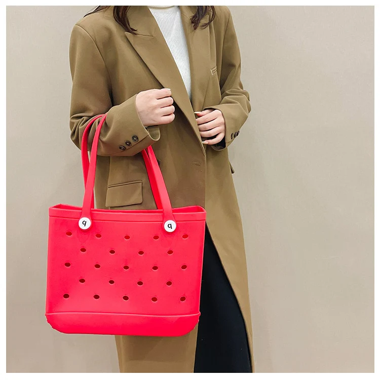 2023 Fashion Bags Solid Color Camouflage Printed EVA Basket Large Capacity Storage Bag - Image 14