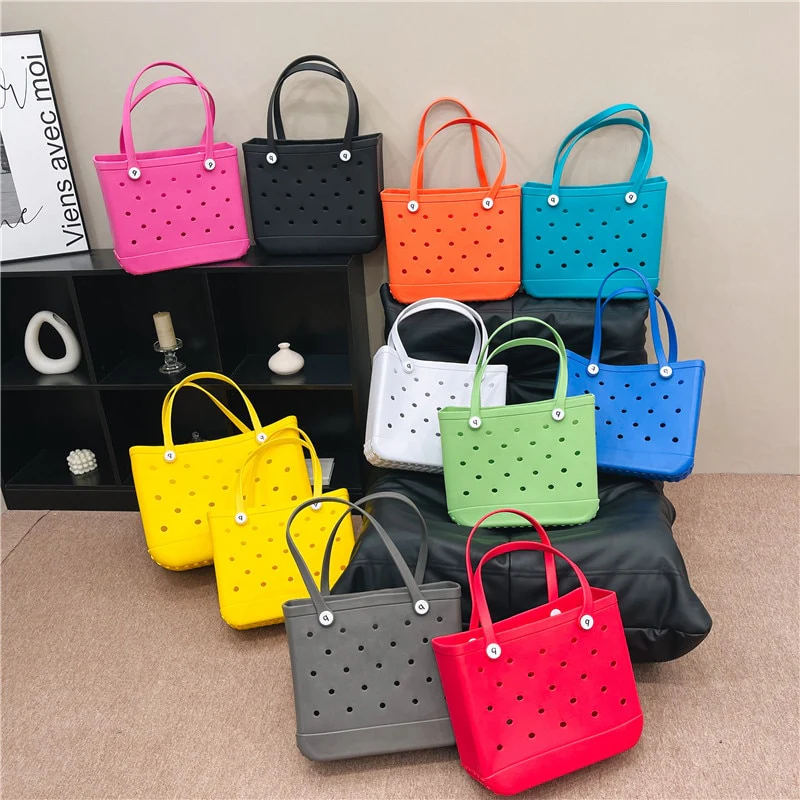 2023 Fashion Bags Solid Color Camouflage Printed EVA Basket Large Capacity Storage Bag - Image 15