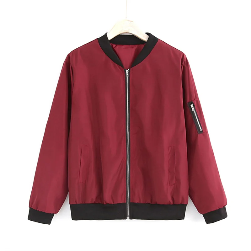 2023 Fashion Summer Windbreaker Women Jacket Coats Long Sleeve Basic Jackets Bomber Thin Women's Work Wear Jacket Female Outwear - Image 6