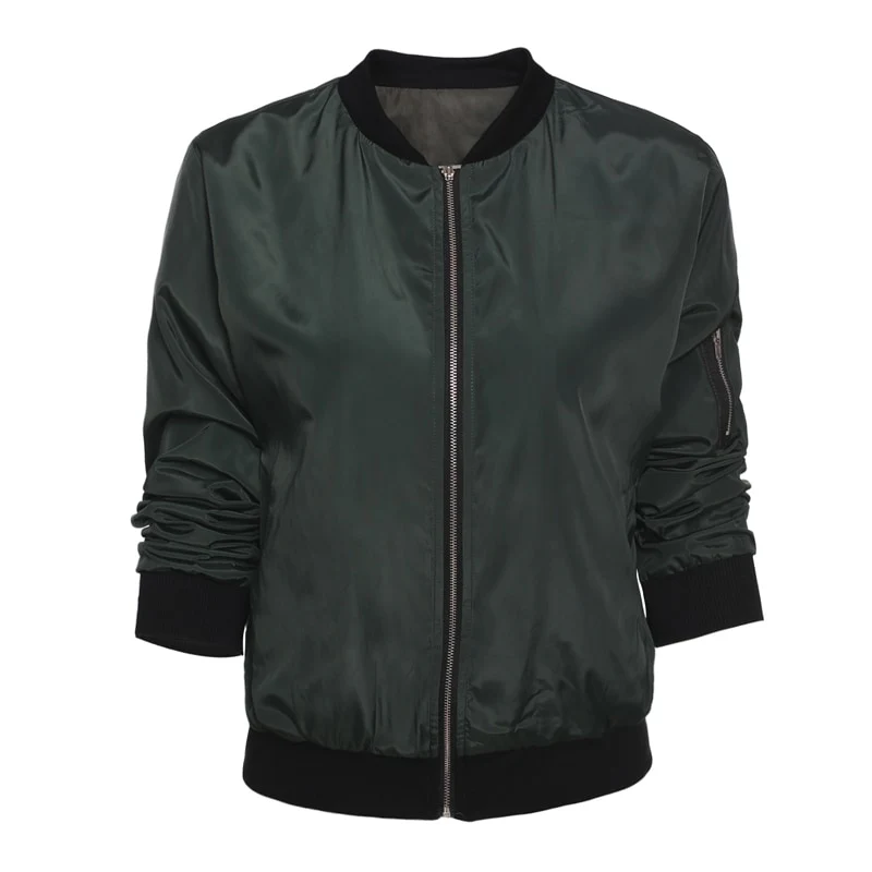 2023 Fashion Summer Windbreaker Women Jacket Coats Long Sleeve Basic Jackets Bomber Thin Women's Work Wear Jacket Female Outwear - Image 8