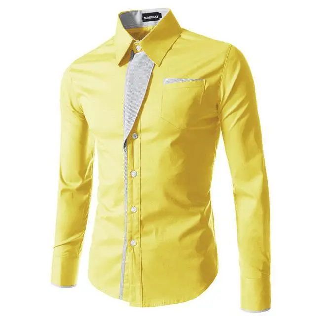 2023 Hot Sale New Fashion Camisa Masculina Long Sleeve Shirt Men Slim fit Design Formal Casual Brand Male Dress Shirt Size M-4XL - Image 16