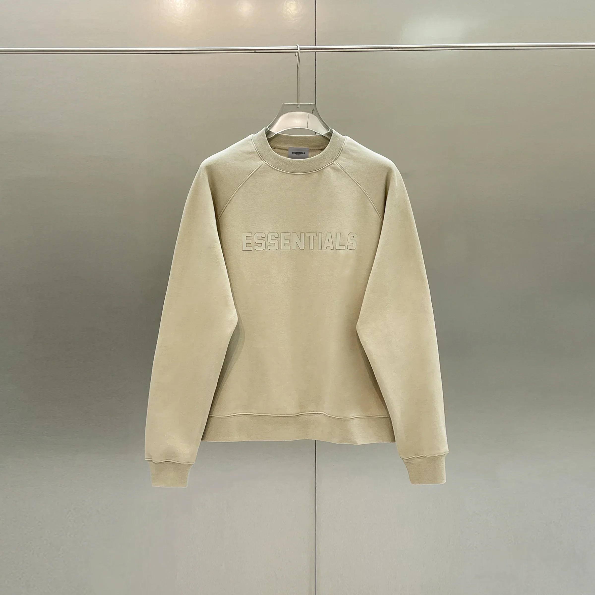 2023 new autumn and winter essential sweatshirt silicone letter print decoration unisex high-end hip-hop loose sweatshirt - Image 10