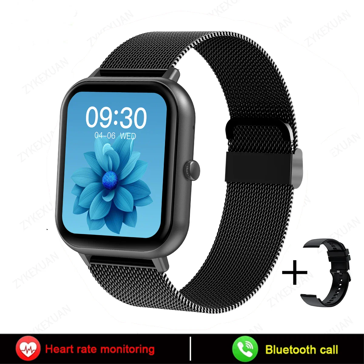 2023 New Bluetooth Call Smart Watch Women Men Heart Rate Blood Oxygen Voice Assistant 100+Sports Ladies Smartwatch For Xiaomi - Image 9