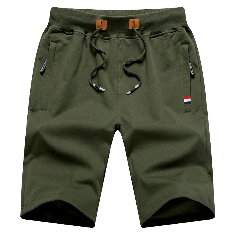 2023 New Men's Shorts Summer Breeches Cotton Casual Sweat Bermudas Men Black Homme Classic Brand Clothing Beach Shorts Male - Image 4