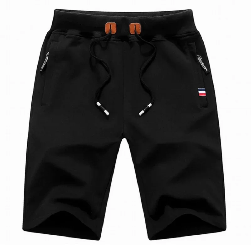 2023 New Men's Shorts Summer Breeches Cotton Casual Sweat Bermudas Men Black Homme Classic Brand Clothing Beach Shorts Male - Image 6