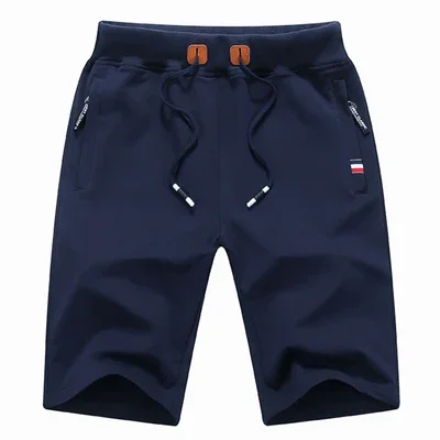 2023 New Men's Shorts Summer Breeches Cotton Casual Sweat Bermudas Men Black Homme Classic Brand Clothing Beach Shorts Male - Image 8