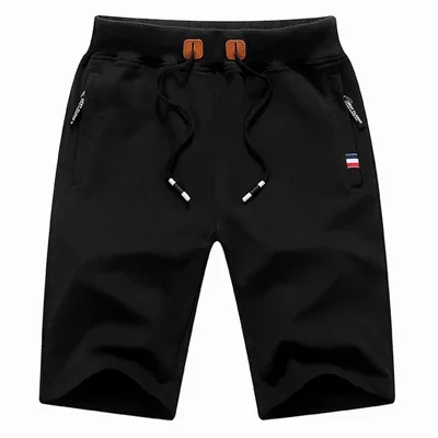 2023 New Men's Shorts Summer Breeches Cotton Casual Sweat Bermudas Men Black Homme Classic Brand Clothing Beach Shorts Male - Image 9