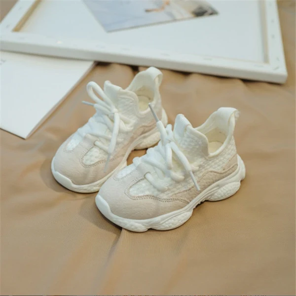 2023 New Spring/Autumn Children Shoes Unisex Toddler Boys Girls Sneaker Mesh Breathable Fashion Casual Kids Shoes 21-30 - Image 3