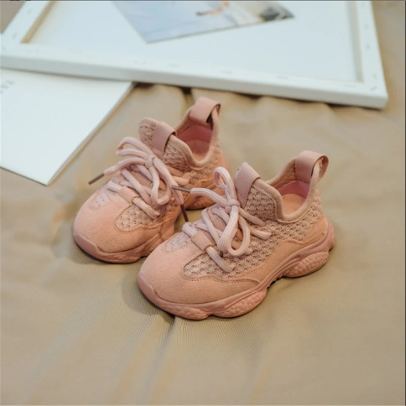 2023 New Spring/Autumn Children Shoes Unisex Toddler Boys Girls Sneaker Mesh Breathable Fashion Casual Kids Shoes 21-30 - Image 9
