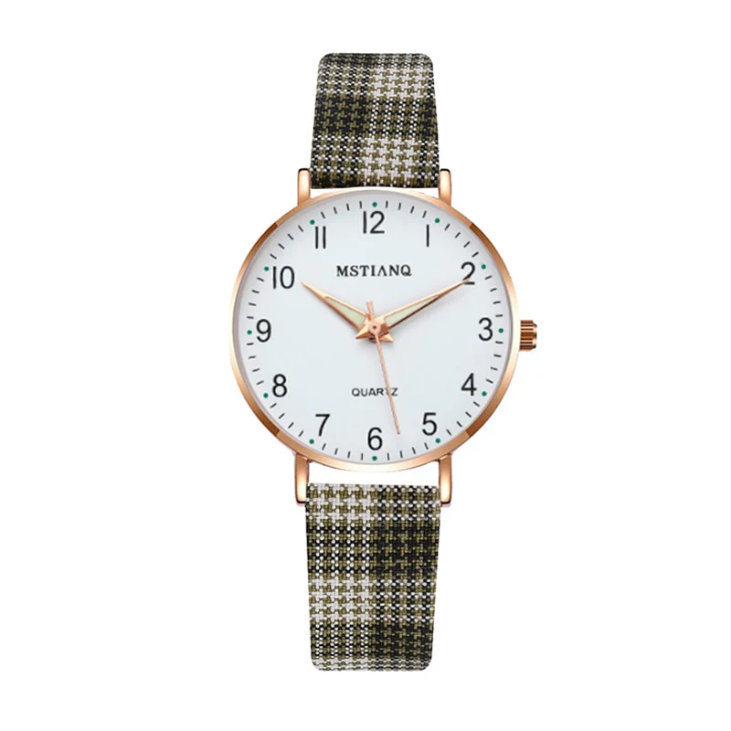 2023 New Watch Women Fashion Casual Leather Belt Watches Simple Ladies - Image 6