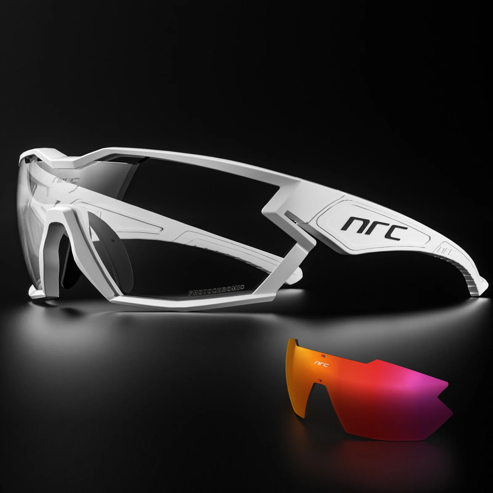 2023 NRC P-Ride Photochromic Cycling Glasses man Mountain Bike Bicycle Sport Cycling Sunglasses - Image 14