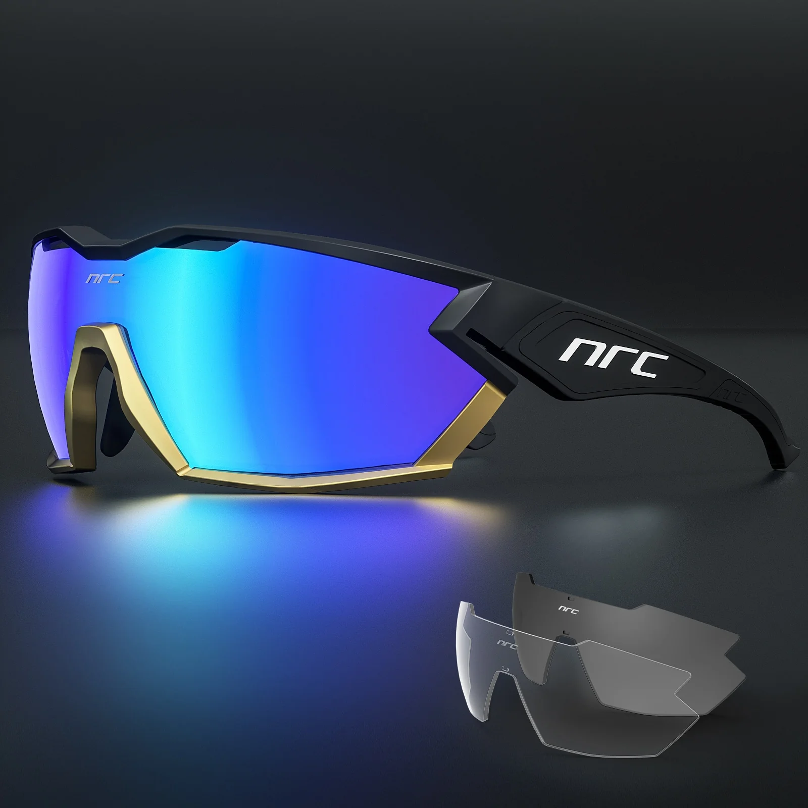 2023 NRC P-Ride Photochromic Cycling Glasses man Mountain Bike Bicycle Sport Cycling Sunglasses - Image 16
