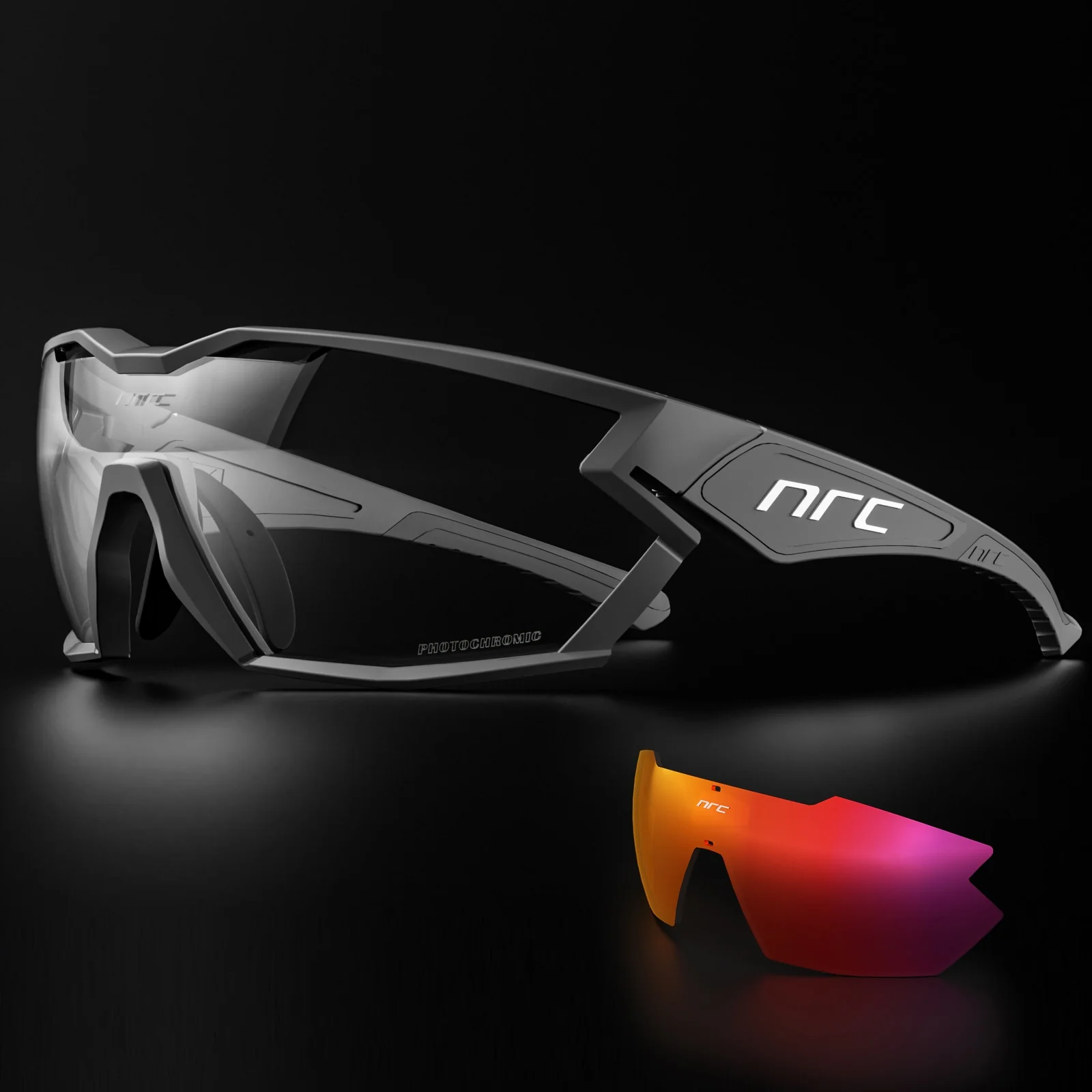 2023 NRC P-Ride Photochromic Cycling Glasses man Mountain Bike Bicycle Sport Cycling Sunglasses - Image 23
