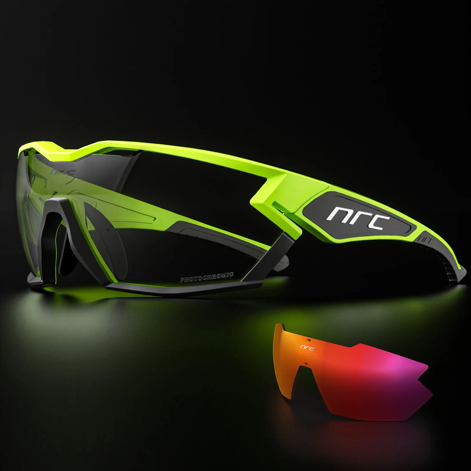 2023 NRC P-Ride Photochromic Cycling Glasses man Mountain Bike Bicycle Sport Cycling Sunglasses - Image 26