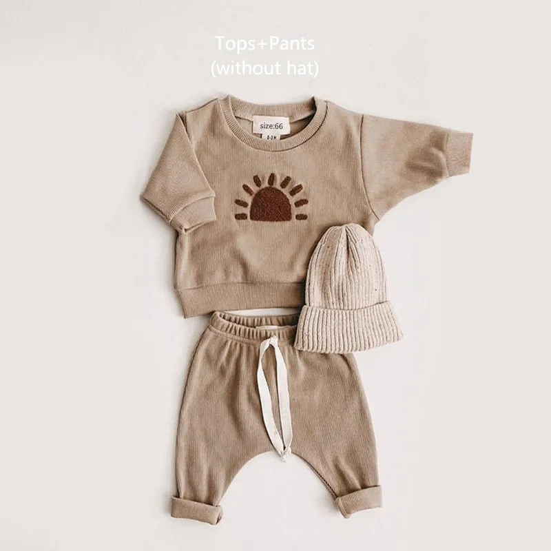 2023 Spring Fashion Baby Clothing Baby Girl Boy Clothes Set Newborn Sweatshirt + Pants Kids Suit Outfit Costume Sets Accessories - Image 5