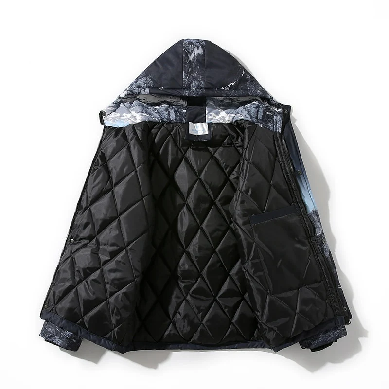2023 Streetwear Hooded Warm parka Men Winter Jackets And coats Windproof Outwear LBZ140 - Image 6