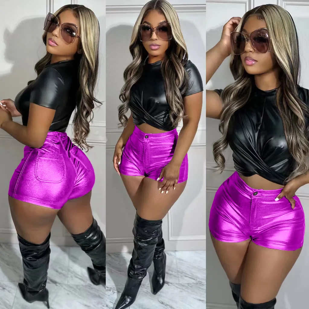 2023 Summer Women Short Pants Womens Clothing Fitness Slim Bodycon Party Night Clubwear Clothes For Women Outfit - Image 5