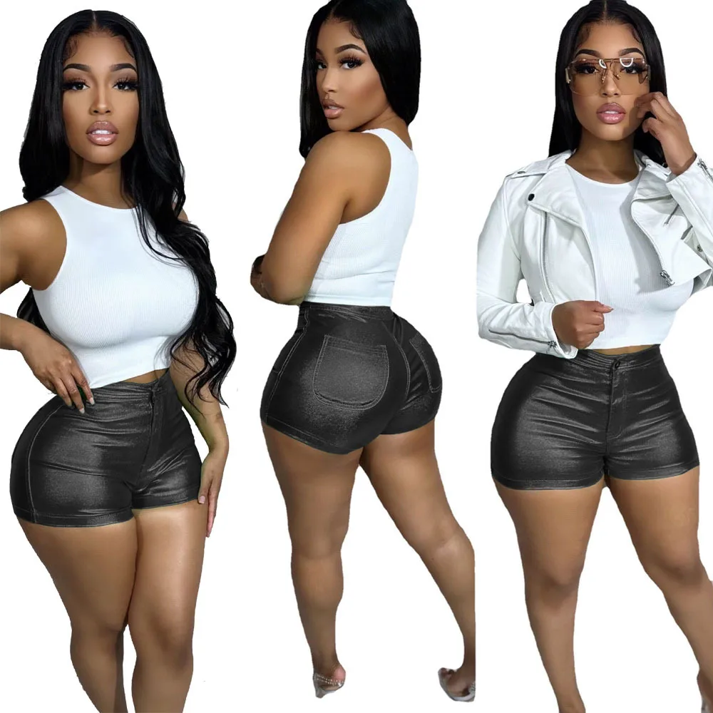 2023 Summer Women Short Pants Womens Clothing Fitness Slim Bodycon Party Night Clubwear Clothes For Women Outfit - Image 7