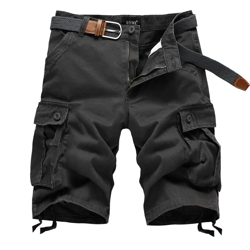 2024 Summer Men Shorts Fashion Plaid Beach Shorts Mens Casual Shorts Military Short Pants Male Bermuda Cargo Overalls No belt - Image 7