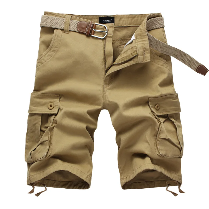 2024 Summer Men Shorts Fashion Plaid Beach Shorts Mens Casual Shorts Military Short Pants Male Bermuda Cargo Overalls No belt - Image 8