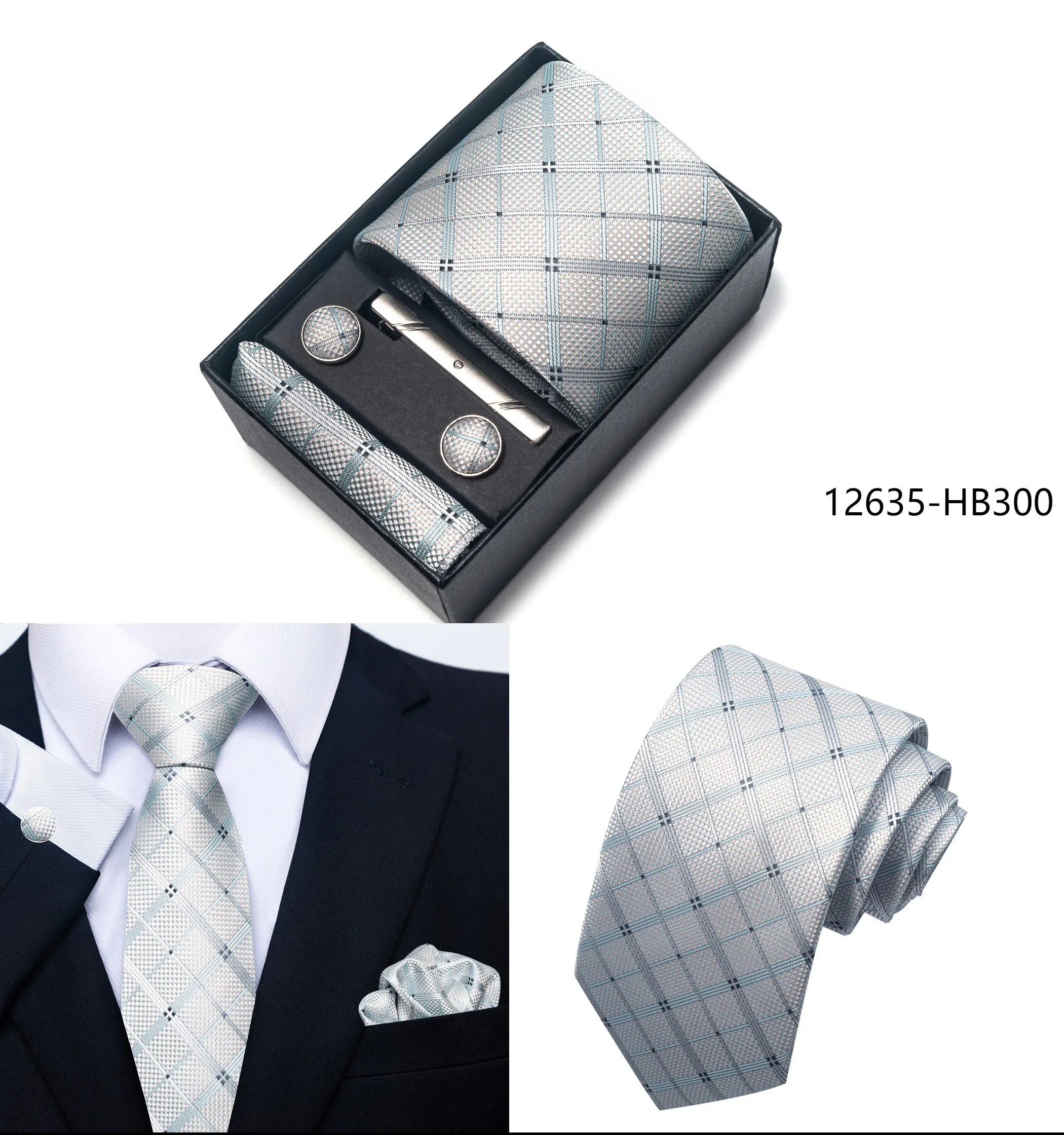 2025 New Design Fashion Brown Paisley Tie Handkerchief Cufflink Set For Men Necktie Clothing Accessories Birthday Present - Image 19