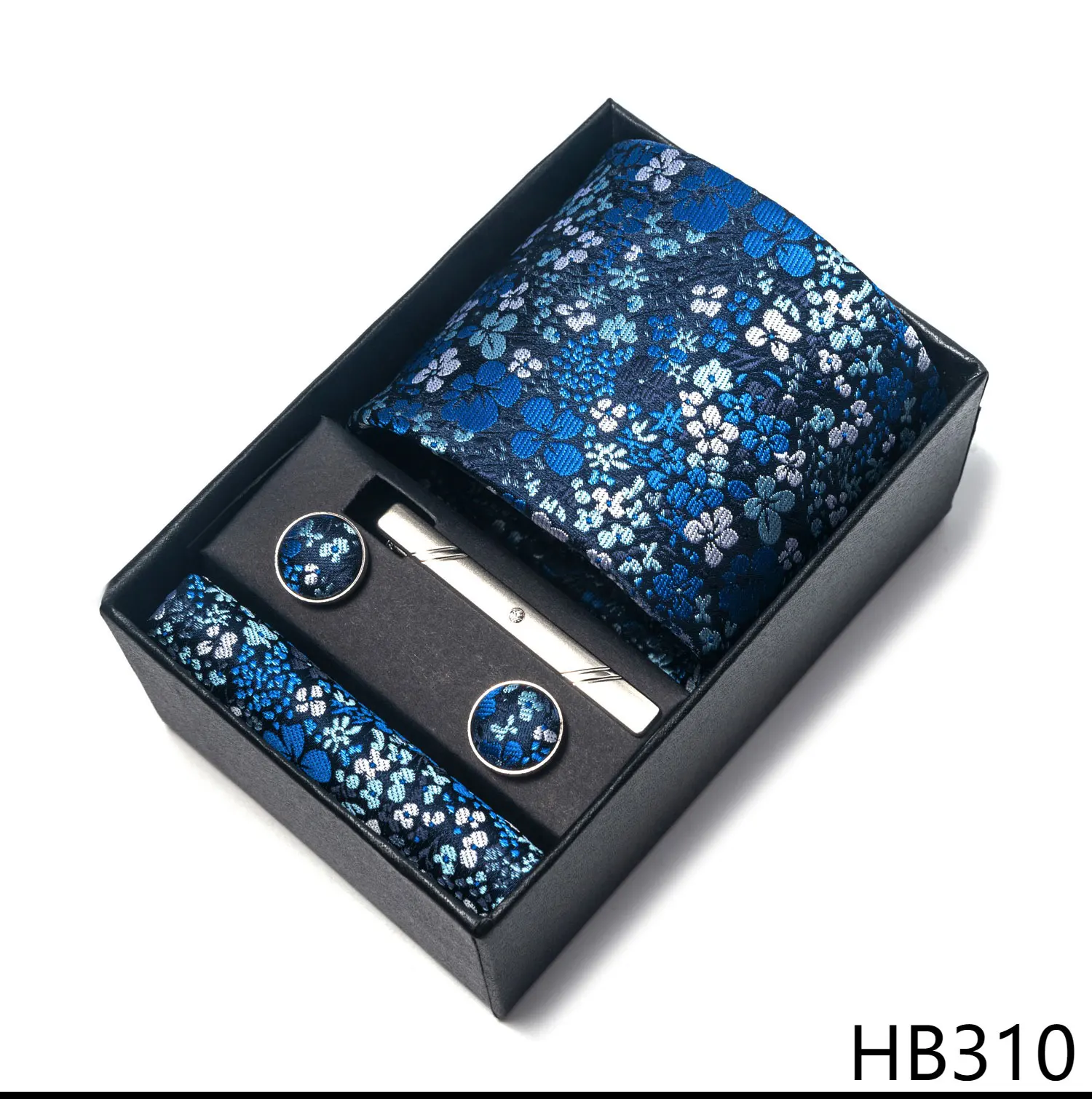 2025 New Design Fashion Brown Paisley Tie Handkerchief Cufflink Set For Men Necktie Clothing Accessories Birthday Present - Image 54