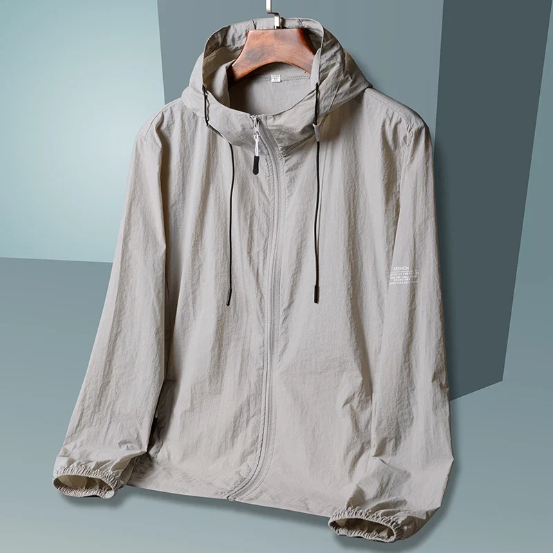 2025 Summer Hooded Jacket Men Women Sun Protection Clothing Fishing Hunting Clothes Quick Dry Skin Windbreaker - Image 3