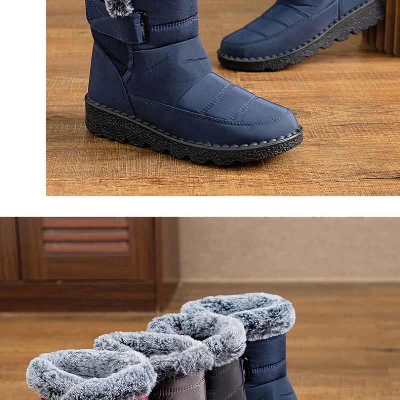 2025 Winter New Arrival Snow Boots for Women New Ladies Shoes Platform Shoes Woman Flat Keep Warm Boots Ladies Casual Shoes - Image 5
