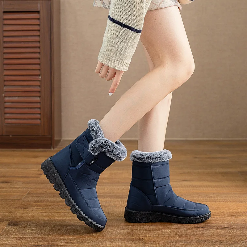 2025 Winter New Arrival Snow Boots for Women New Ladies Shoes Platform Shoes Woman Flat Keep Warm Boots Ladies Casual Shoes - Image 6