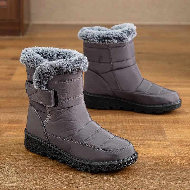 2025 Winter New Arrival Snow Boots for Women New Ladies Shoes Platform Shoes Woman Flat Keep Warm Boots Ladies Casual Shoes - Image 9